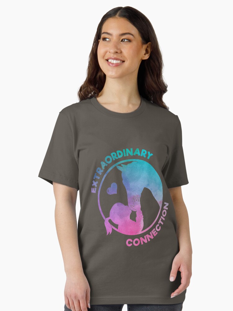 Thumbnail 2 von 7, Essential T-Shirt, Extraordinary Connection - Funny Horse Quote Gift designt und verkauft von yeoys.