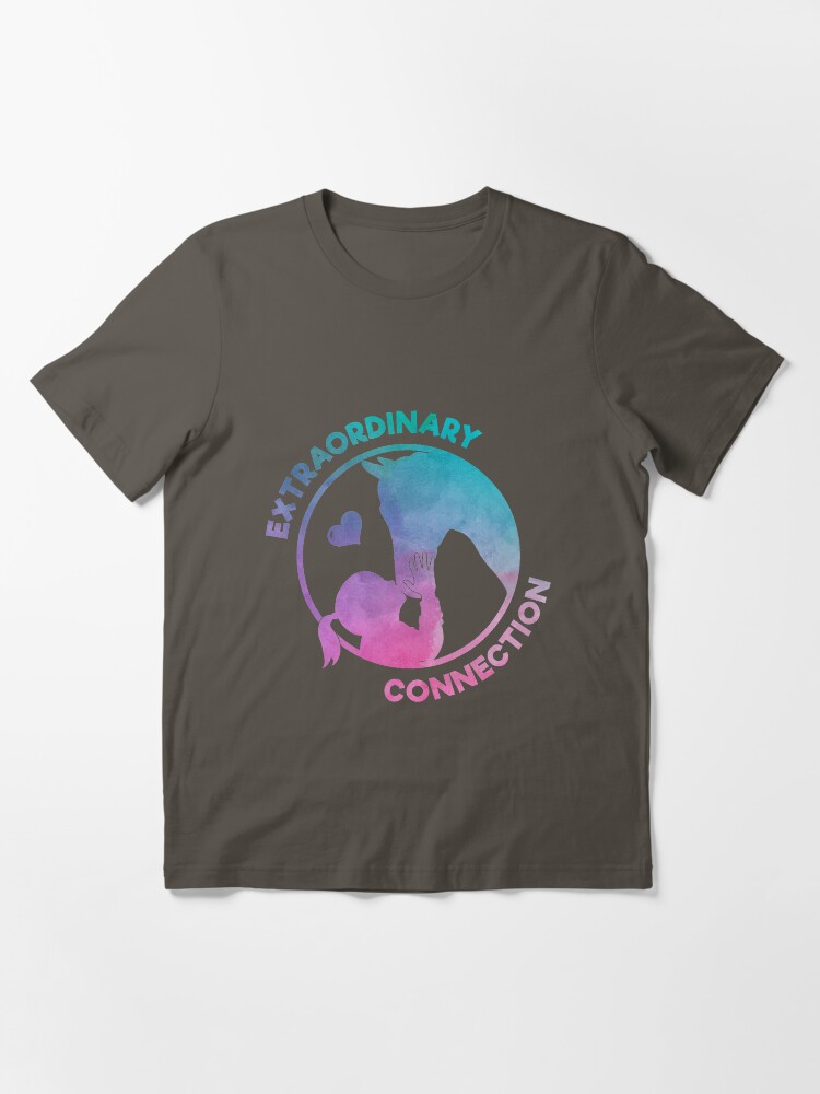 Thumbnail 3 von 7, Essential T-Shirt, Extraordinary Connection - Funny Horse Quote Gift designt und verkauft von yeoys.
