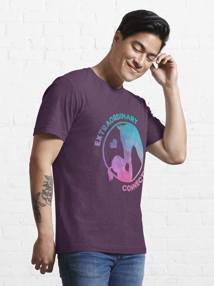 Alternative Ansicht von Extraordinary Connection - Funny Horse Quote Gift Essential T-Shirt