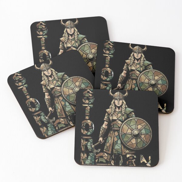 Item preview, Stormborn Shieldmaiden - Viking Warrior Woman designed and sold by SlavicKemp.