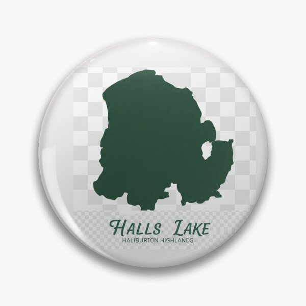 Item preview, Halls Lake Ontario - Vintage Haliburton Highlands Silhouette designed and sold by GranitePaddle.