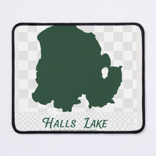 Item preview, Halls Lake Ontario - Vintage Haliburton Highlands Silhouette designed and sold by GranitePaddle.