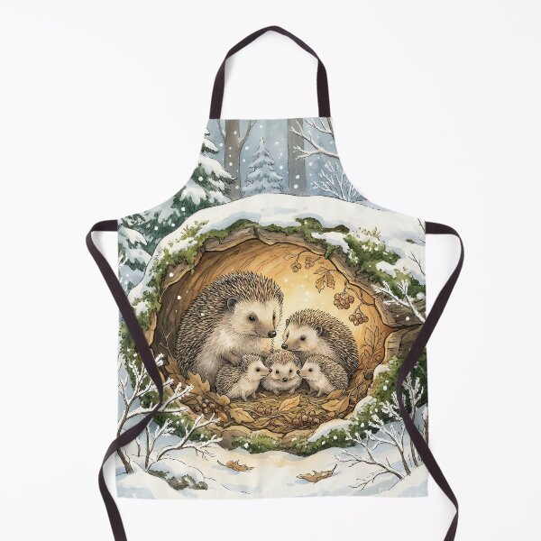 Item preview, Forest Critters Hedgehogs designed and sold by Glimmersmith.