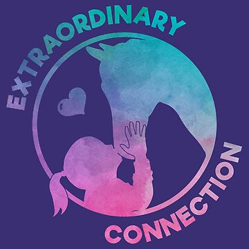 Vorschaubild zum Design Extraordinary Connection - Funny Horse Quote Gift von yeoys