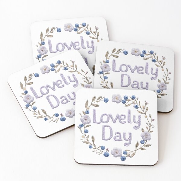 Item preview, Lovely Day - Cozy Embroidery Series designed and sold by EnlightArt.