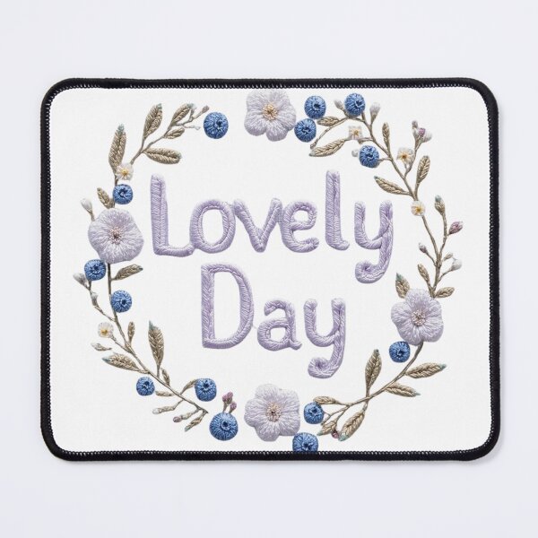 Item preview, Lovely Day - Cozy Embroidery Series designed and sold by EnlightArt.