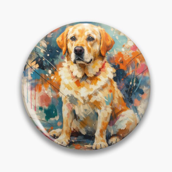 Item preview, Golden Retriever Paint Splosh Style designed and sold by thetshirtworks.