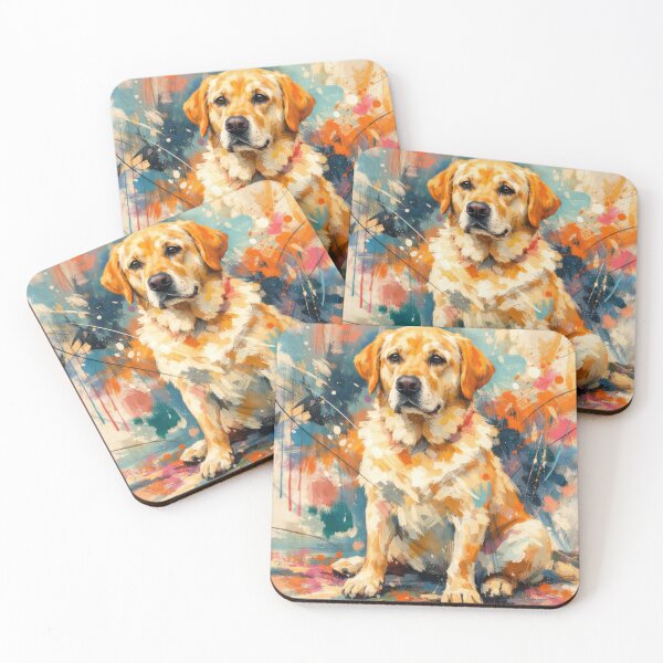Item preview, Golden Retriever Paint Splosh Style designed and sold by thetshirtworks.