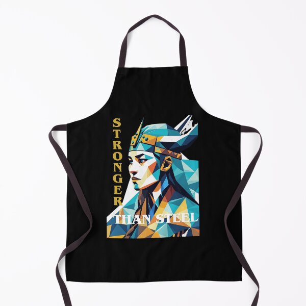 Item preview, Stronger Than Steel - Geometric Valkyrie Warrior Woman designed and sold by SlavicKemp.
