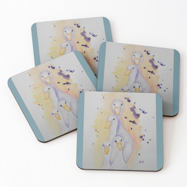 Item preview, A Flock of White Geese designed and sold by Garry Greenwood.