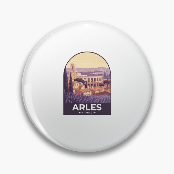 Item preview, Arles France Sticker designed and sold by TulipaGraphics.