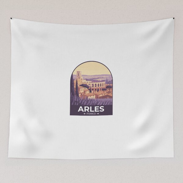 Item preview, Arles France Sticker designed and sold by TulipaGraphics.