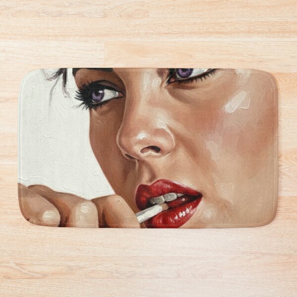 Item preview, The Siren’s Glance: Elizabeth Taylor Emerald & Crimson Art designed and sold by Art's Diner.