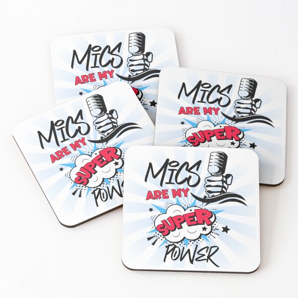 Item preview, Mics Are My Super Power designed and sold by SOTVOBoothwear.