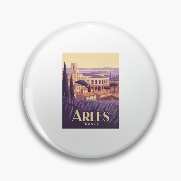 Item preview, Arles France Sticker designed and sold by TulipaGraphics.
