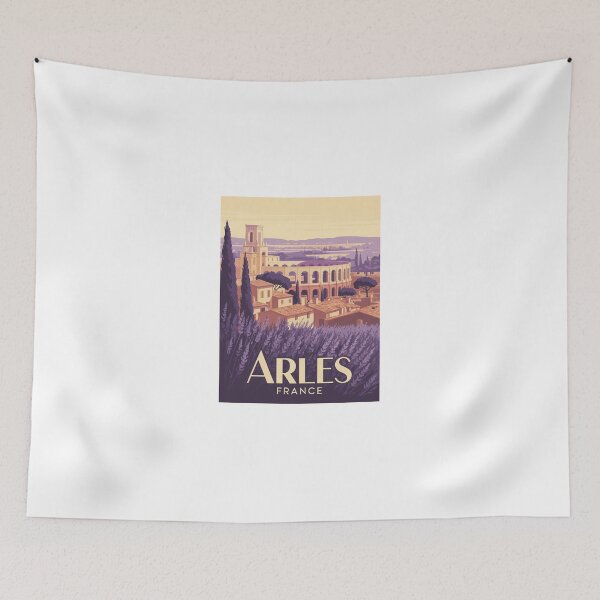 Item preview, Arles France Sticker designed and sold by TulipaGraphics.