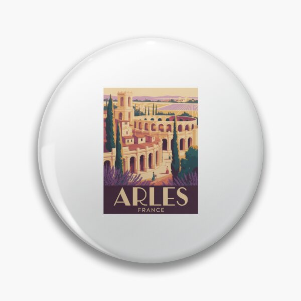 Item preview, Arles France Sticker designed and sold by TulipaGraphics.
