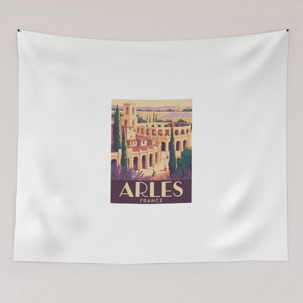 Item preview, Arles France Sticker designed and sold by TulipaGraphics.