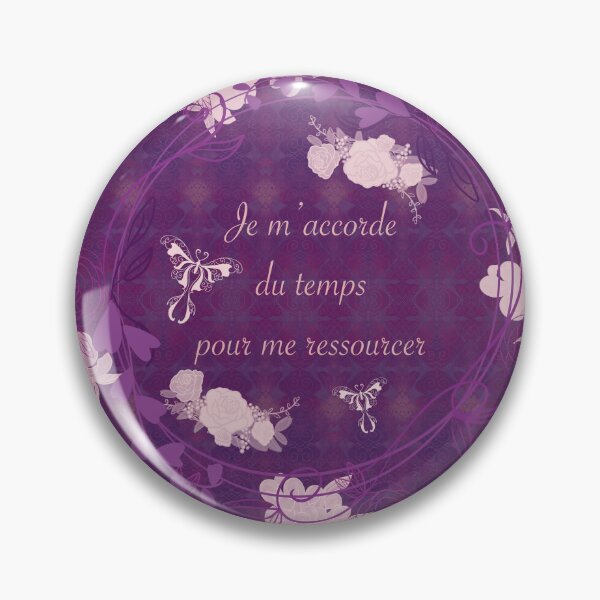 Item preview, I'm giving myself time to recharge – Purple Positive Affirmation designed and sold by Herami.
