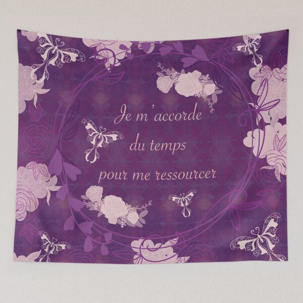 Item preview, I'm giving myself time to recharge – Purple Positive Affirmation designed and sold by Herami.