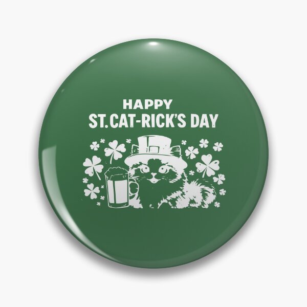 Item preview, Cute Leprechaun Cat Illustration - Saint Patricks Day designed and sold by cimong.