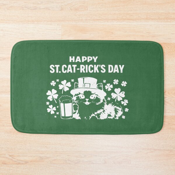 Item preview, Cute Leprechaun Cat Illustration - Saint Patricks Day designed and sold by cimong.