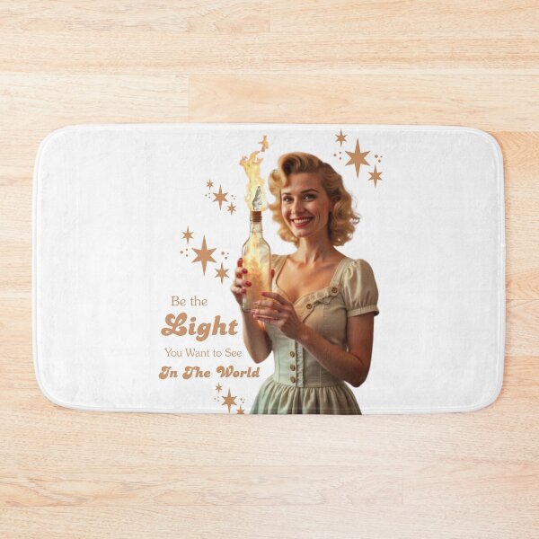 Item preview, Be the Light – Retro Feminist Protest Art designed and sold by amandaline.