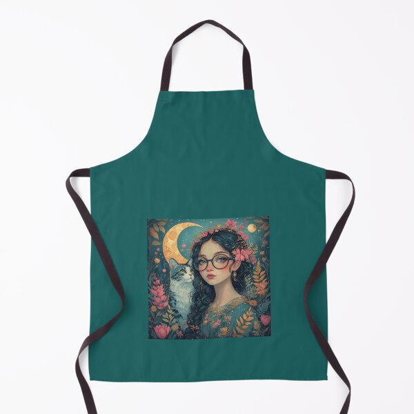 Item preview, Beautiful girl with a cat. designed and sold by Natalia-Vlad.