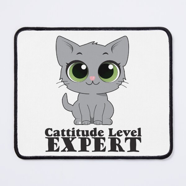 Item preview, Expert Cattitude Level designed and sold by KathyRHuff.