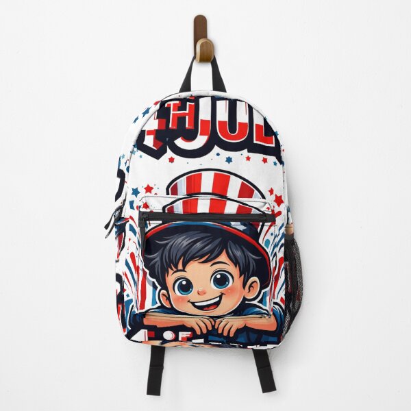 Item preview, 4th of July Boy designed and sold by ArtDecorPixell.