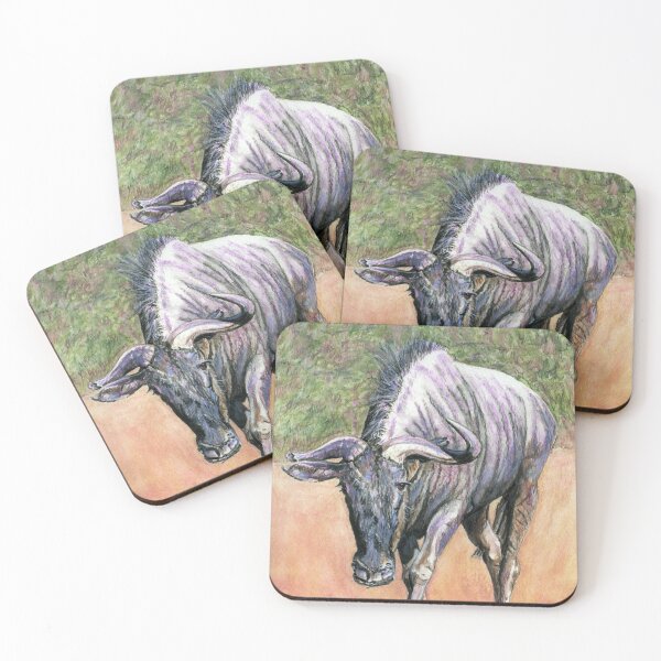 Item preview, Blue Wildebeest or Gnu designed and sold by LymphomaLass.