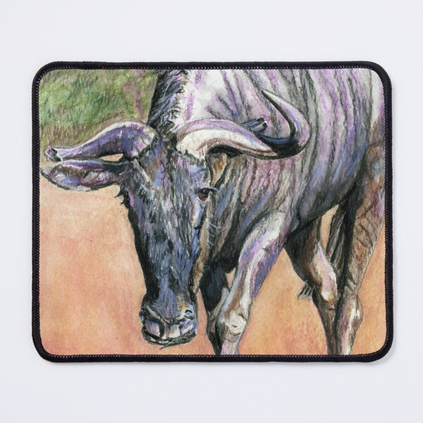 Item preview, Blue Wildebeest or Gnu designed and sold by LymphomaLass.