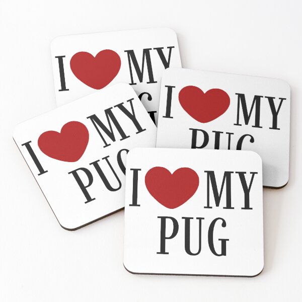 Item preview, I love my pug designed and sold by lovemydoggie.