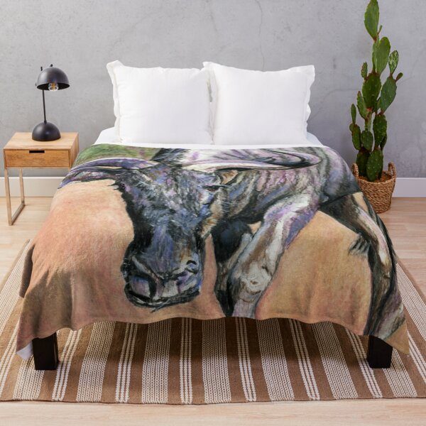 Item preview, Blue Wildebeest or Gnu designed and sold by LymphomaLass.