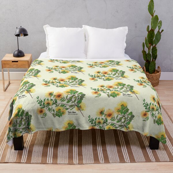 Item preview, Modern Golden Ohia Lehua designed and sold by Handwritten Aloha.