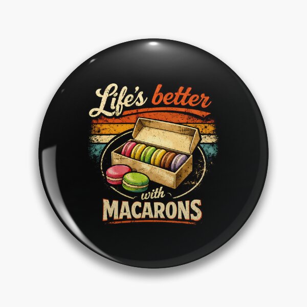 Item preview, Life's better with macarons designed and sold by DemureArtsy.