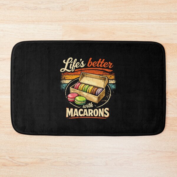Item preview, Life's better with macarons designed and sold by DemureArtsy.