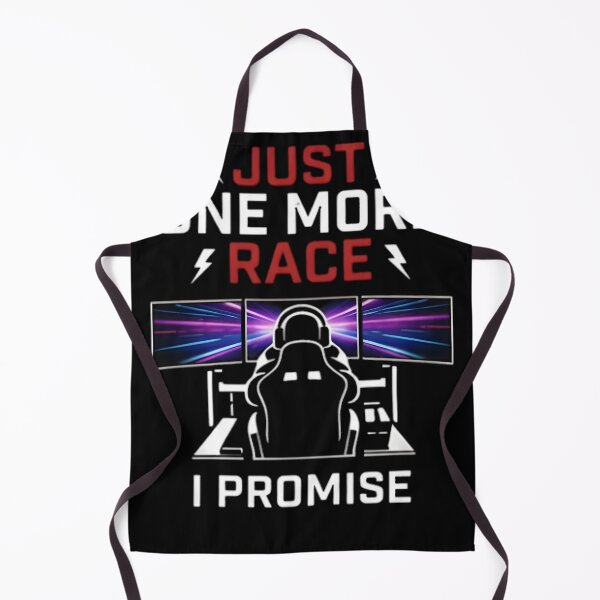 Item preview, Just One More Race I Promise Sim Racing Simulator Quote designed and sold by VGAfanatic.