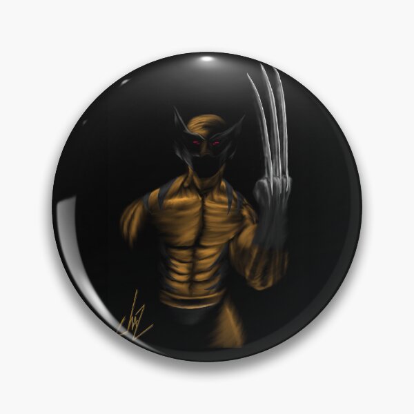 Artikelvorschau, Schwarze, detaillierte Aggression (Wolverine) - mit Hintergrund entworfen und verkauft von TheArtOfChaz.