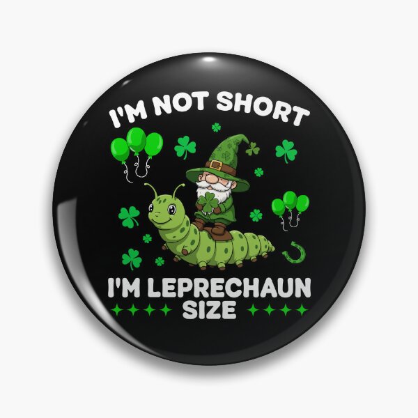 Item preview, I'm not Short Funny St Patricks Day Kids designed and sold by KroghDs.
