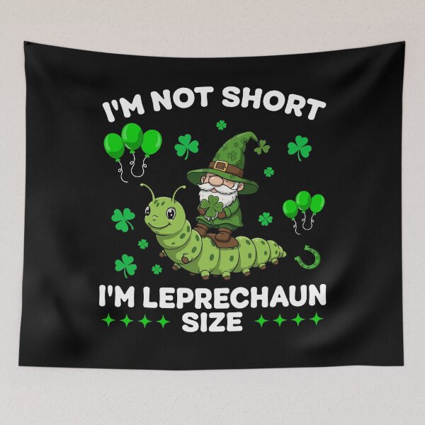 Item preview, I'm not Short Funny St Patricks Day Kids designed and sold by KroghDs.