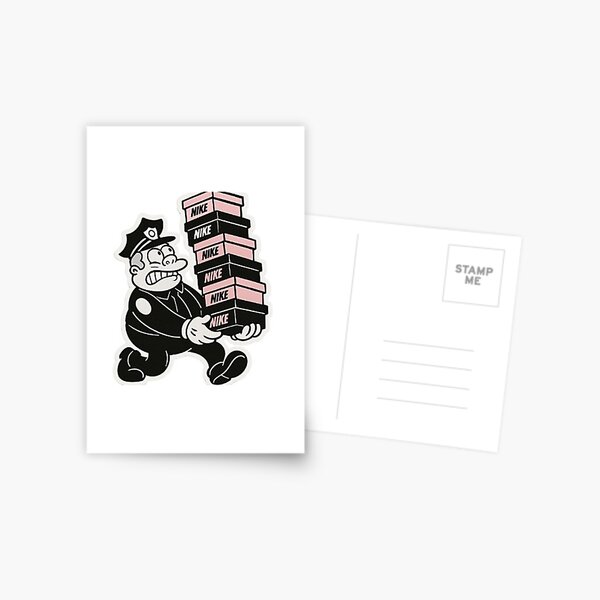 Item preview, “Neon Patrol Panic: The Badge‑Bearing Box‑Juggler of Chaos City” designed and sold by Print Fiction.