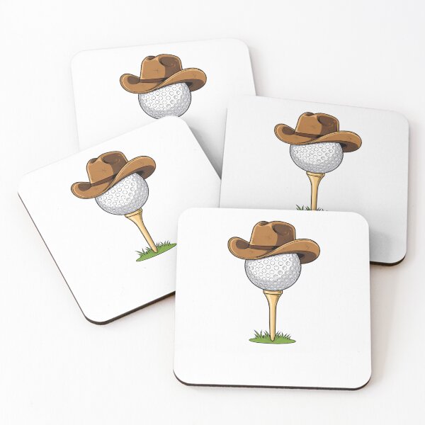 Item preview, Cowboy Golf Ball designed and sold by krystalRomanart.