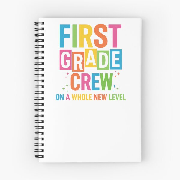 Item preview, Back To School First Grade Crew On A Whole New Level designed and sold by krystalRomanart.