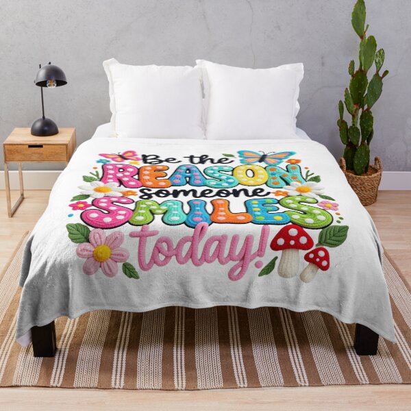 Item preview, Be the Reason Someone Smiles Today designed and sold by Nouri King.