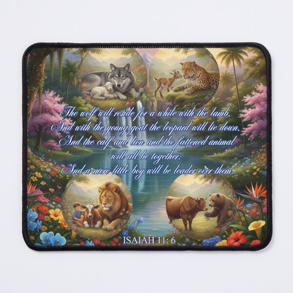 Item preview, Vision of a Peaceful Paradise Earth designed and sold by GlobalMerch2030.