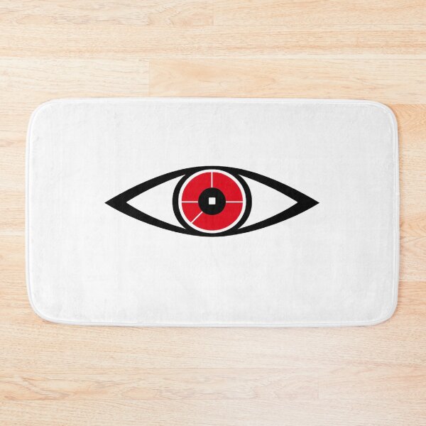 Item preview, Red Segmented Eye Emblem – Modern Streetwear Symbol designed and sold by AD-NOVA!!!.