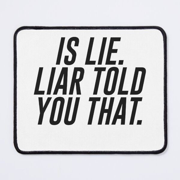 Item preview, IS LIE LIAR TOLD YOU THAT ILYA ROZANOV HEATED RIVALRY designed and sold by delllsdesigns.