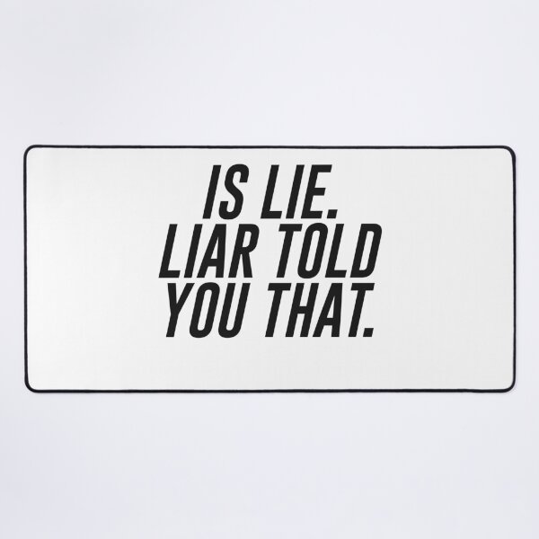 Item preview, IS LIE LIAR TOLD YOU THAT ILYA ROZANOV HEATED RIVALRY designed and sold by delllsdesigns.