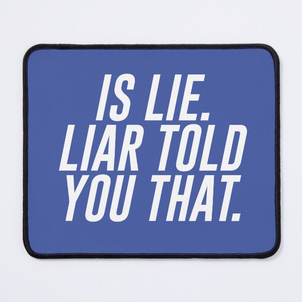 Item preview, IS LIE LIAR TOLD YOU THAT ILYA ROZANOV HEATED RIVALRY designed and sold by delllsdesigns.